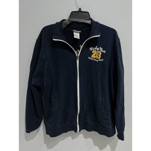 Disney Mickey Mouse - Walt Disney World Blue Jersey #28 Adult XL Zipper‎ Down